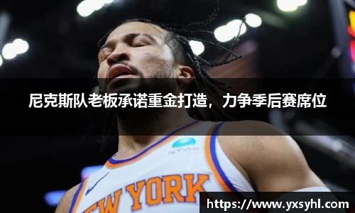尼克斯队老板承诺重金打造，力争季后赛席位